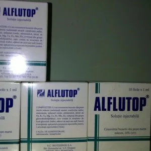 Alflutop (10 fiole x 1ml) pentru boli reumatice,  Fabricat in Romania,  